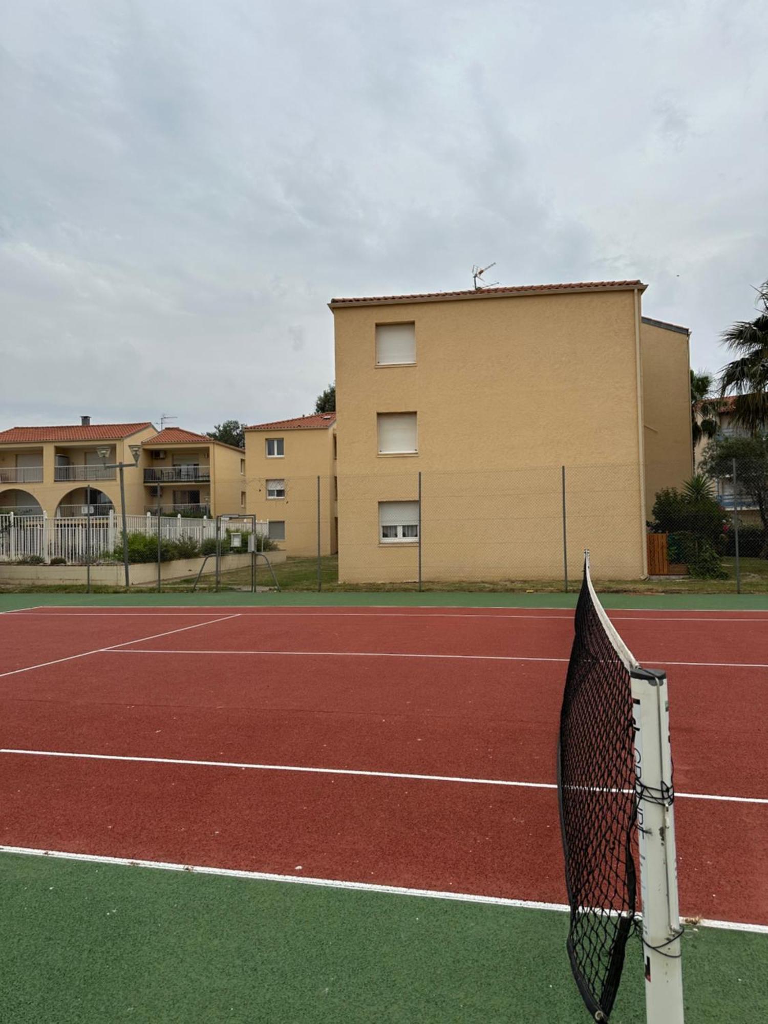 T2 Rdc A Canet En Roussillon Europa 4 Pers ,Piscine,Clim, Tennis, Parking Exterior photo